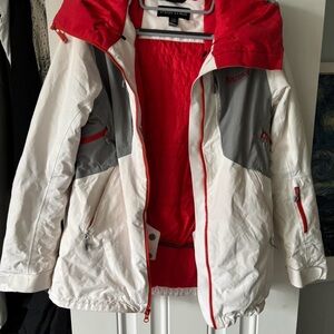 Marmot Red and White Outdoor Jacket